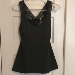 Lululemon tank with built in bra
